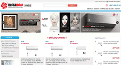 Desktop Screenshot of instarom.com